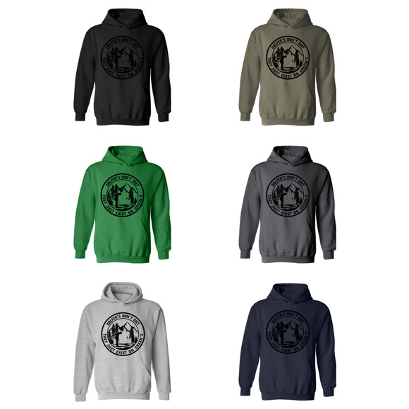 Golf Hoodie Golfers Don't Diet On Greens Funny Man Putting Golfing Sweatshirt - Picture 13 of 13